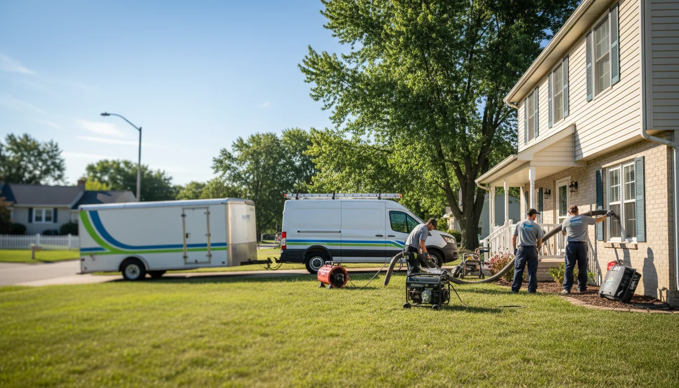 Flooded Basement Restoration And Cleanup With Repair in Perrysburg, OH near me